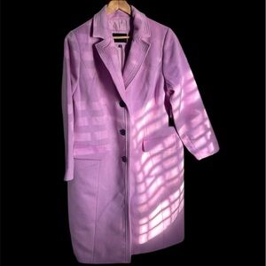 NEW NWT Pretty Lavender Plus Sized Eloquii Coat, Size 16